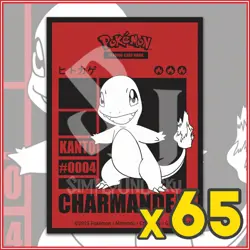 Pokemon TCG: OFFICIAL ULTRA PRO CHARMANDER SLEEVES 65 PACK IN STOCK - Image 1