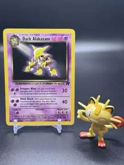 Dark Alakazam 18/82 Pokemon Team Rocket Regular - HP - Image 1