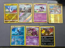 Pokemon Card Bundle - XY BREAKpoint Vintage Reverse Holo and Rare Lot NM - Image 1