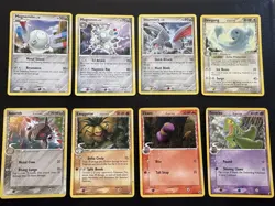Pokemon TCG EX Delta Species 8-Card Lot Delta Species Magnemite Magneton - Image 1