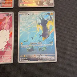 Pokemon TCG Twilight Masquerade IR Holo 4-Card Lot Infernape Dipplin Wattrel NM+ - Image 5
