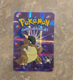 Pokemon Gotta catch 'em all! Hologram 2-Card Lot Ash Ketchum & Kangaskhan #115 - Image 1