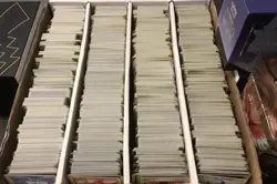 Pokemon Trading Card Lot Collection in Storage - Image 1