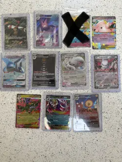Pokemon TCG 10 card lot rare bundle - Image 1