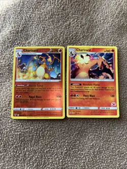 Pokemon Charizard Card Lot – 2 Cards Reverse Holo + Stage 2 Rare - Image 1