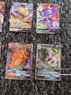 Pokemon TCG Card Lot 8x V GX VMAX Charizard GX Espeon Deoxys Tag Team Snorlax V - Image 5
