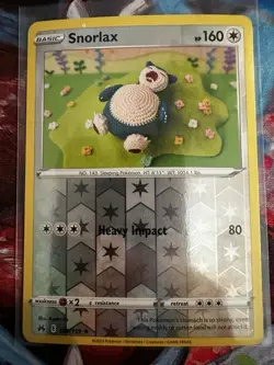 Snorlax Pokemon Card Lot 6 Cards Reverse Holo Japanese 151 Surging Sparks - Image 2