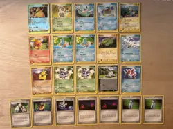 Pokemon TCG EX Ruby Sapphire 22 Card Lot Makuhita Reverse Holo LP - Image 1
