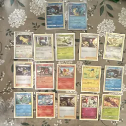 Pokemon TCG 15-Card Holo Lot Pokemon GO English Blastoise Gyarados Snorlax - Image 1