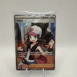Hilda 164/086 Full Art Ultra Rare White Flare Holo Pokemon TCG Card - Image 1