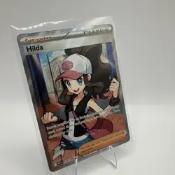 Hilda 164/086 Full Art Ultra Rare White Flare Holo Pokemon TCG Card - Image 2