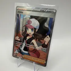 Hilda 164/086 Full Art Ultra Rare White Flare Holo Pokemon TCG Card - Image 3