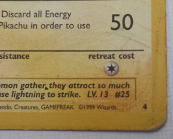 FOUR POKEMON CARDS( 4 CARD JOB LOT )IN VERY GOOD CONDITION. FROM 1999. LOT 6 - Image 4