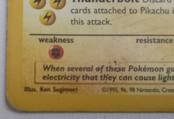 FOUR POKEMON CARDS( 4 CARD JOB LOT )IN VERY GOOD CONDITION. FROM 1999. LOT 6 - Image 5