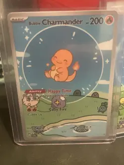 Pokemon Bubble Custom 4-Card Lot Bubblechu Snorlax Charmander Pidgey - Image 3