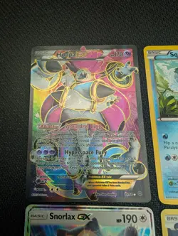 Pokemon TCG 4-Card Holo Foil Promo Lot: Hoopa-EX 89/98, Arceus XY116, Squirtle - Image 2