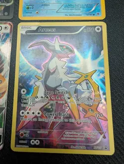 Pokemon TCG 4-Card Holo Foil Promo Lot: Hoopa-EX 89/98, Arceus XY116, Squirtle - Image 5