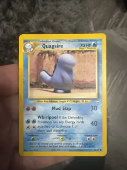 Pokemon TCG Neo Genesis 4-Card Lot Bayleef Quagsire Ursaring Starmie - Image 3