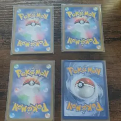 Pokemon TCG Japanese Holo Foil Full Art 4-Card Lot - Image 2