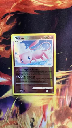 Mew 15/132 Secret Wonders 2007 Reverse Holo Rare Pokemon Card TCG - Image 1
