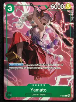Yamato P-008 Tournament Pack Vol. 1 Promo One Piece Card Game ENGLISH (TJ) - Image 1