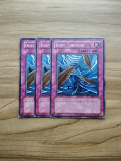 Yu-Gi-Oh! - Dust Tornado 3x - Full Playset Of Cards - Image 1