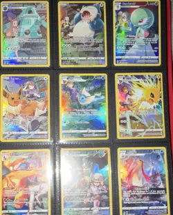 Vault X Binder Pokemon TCG Pokemon GO 2022 9-Card Lot Foil VMAX Radiant English - Image 3