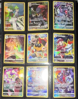 Vault X Binder Pokemon TCG Pokemon GO 2022 9-Card Lot Foil VMAX Radiant English - Image 4