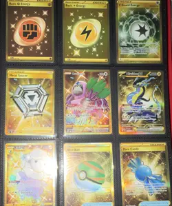 Vault X Binder Pokemon TCG Pokemon GO 2022 9-Card Lot Foil VMAX Radiant English - Image 5