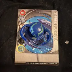Bakugan Battle Brawlers Aquos Terrorclaw B2 Classic Rare W/ Card 2008 - Image 2