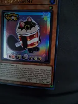 Cupsy Yummy JUSH-EN016 Justice Hunters Yu-Gi-Oh! TCG Card Ultra Rare NM/MINT - Image 2