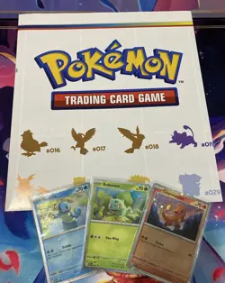 Pokemon 151 Poster Collection Box Promo 3 Card Set And Poster - Image 1