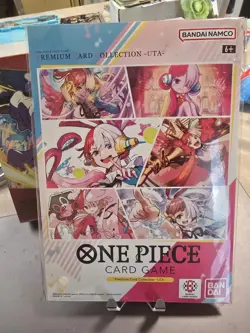 Bandai One Piece TCG Premium Card Collection Uta New Sealed Binder English Ver - Image 1