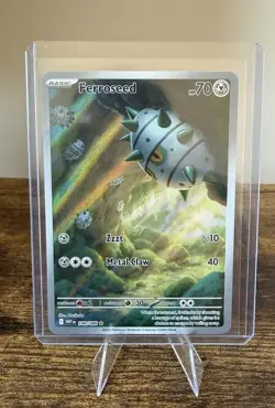Pokemon TCG Ferroseed Card White Flare (WHT) 148/086 NM - Image 1