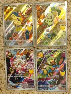Pokemon TCG: First Partner Illustration Collection Series 2 🔥 4 card lot 🔥 - Image 1