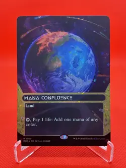 Mana Confluence - Galaxy Foil Handmade Playtesting Card! - Image 1
