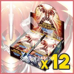 DIGIMON CARD GAME Dual Revolution Booster Case BT-25 Ships 5/22 Factory Sealed - Image 1