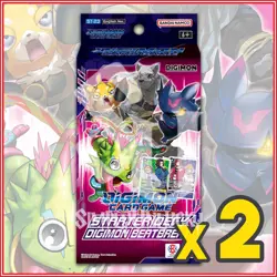 DIGIMON CARD GAME: Beatbreaker Starter Deck 23 Bundle x2 English Ships 5/15 - Image 1