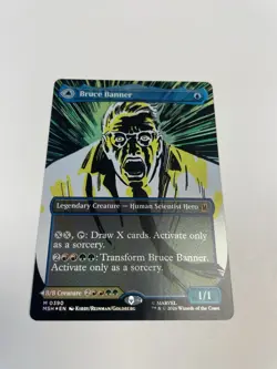 MTG Marvel Bruce Banner / Hulk M0390 Foil Marvel Super Heroes NM - Image 4