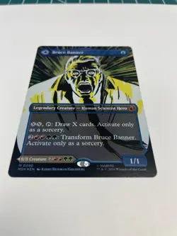 MTG Marvel Bruce Banner / Hulk M0390 Foil Marvel Super Heroes NM - Image 5
