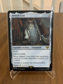 Mithril Coat Lord of Rings #245 Magic the Gathering Near Mint - Image 1