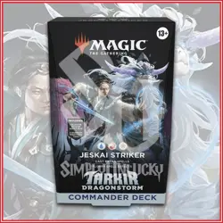 MAGIC THE GATHERING Tarkir: Dragonstorm Commander Deck Jeskai Striker - Image 1