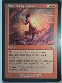 Flare of Duplication (Retro Frame) - R416 - Modern Horizons 3 (MH3) - Image 1