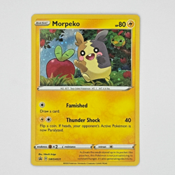 Morpeko SWSH031 Cosmos Holo Promo Pokemon TCG Black Star Promo NM - Image 1