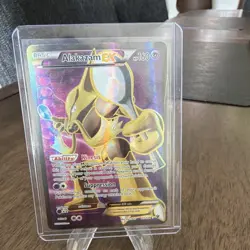 Pokemon TCG M Alakazam-EX 118/124 160HP XY Full Art Ultra Rare Holo Eng - Image 1