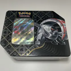 Pokemon TCG Paldean Fates Iron Treads ex Metal Tin Box new sealed 2024 - Image 1