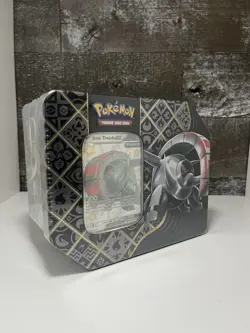 Pokemon TCG Paldean Fates Iron Treads ex Metal Tin Box new sealed 2024 - Image 2