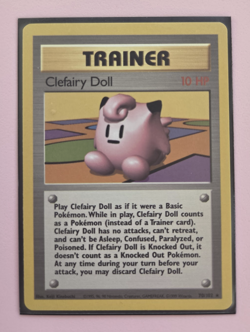 Clefairy Doll 070/102 LP - Base Set Unlimited - Vintage Pokemon Card WotC - Image 1