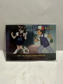 1999 Topps Pokemon Holo Foil EP9 The School of Hard Knocks Blue Logo MP - Image 1