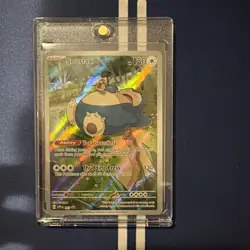 😴Sealed Snorlax SVP 051 Promo Pokemon 151 Holo Black Star Promo NM😴 - Image 1